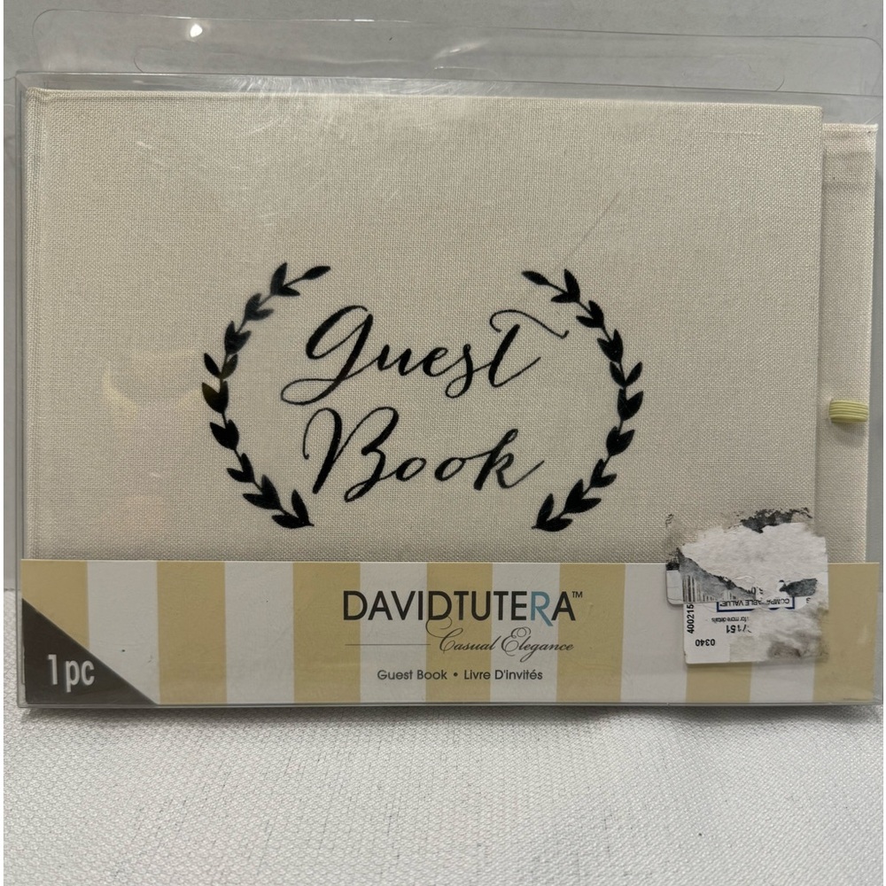 New David Tutera Casual Elegance Guest Book 2017